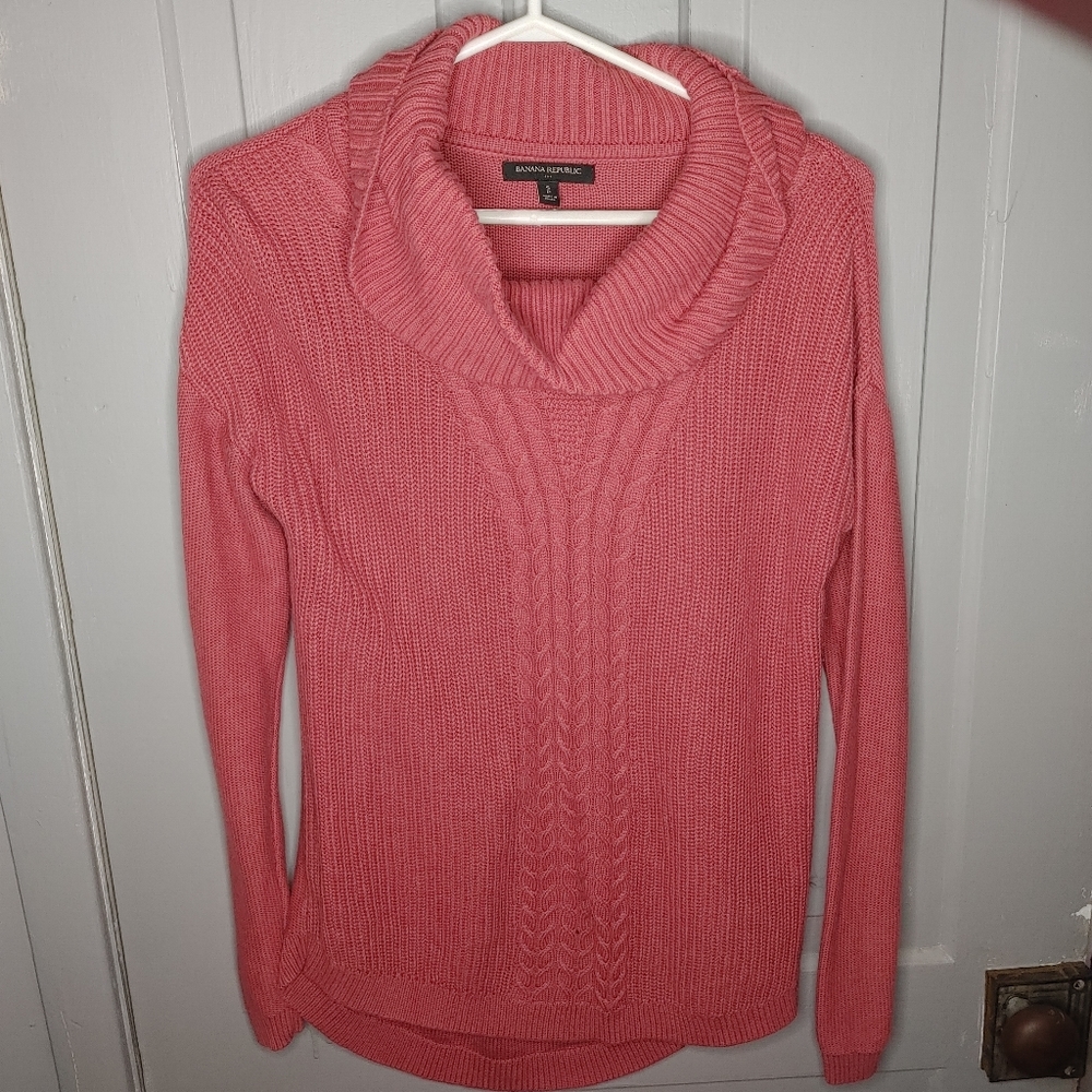 2/$50 Pink Banana Republic Knit Sweater